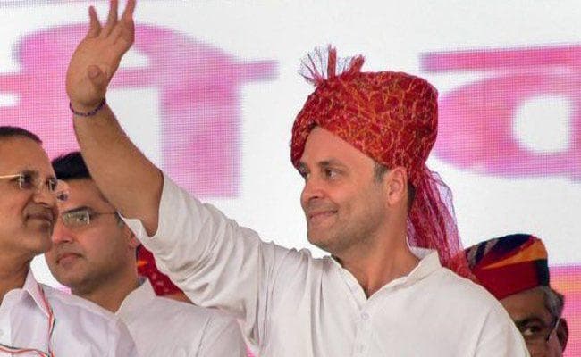 राहुल ने मोदी पर साधा निशाना, कहा - कांग्रेस के नेता झूठे वादे नहीं करेंगे, जो कहेंगे उसे करके दिखायेंगे