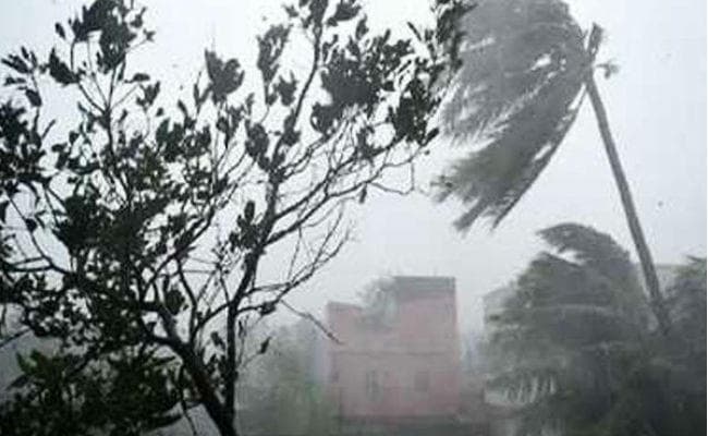 VIDEO: चक्रवाती तूफान ‘तितली'' ने दी दस्तक, पेड़ और खंभे उखड़े, दो की मौत