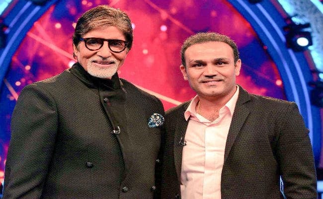 वीरेंद्र सहवाग ने अमिताभ बच्चन के जन्मदिन पर किया ट्‌वीट-खुद को बच्चन समझते हो क्या?