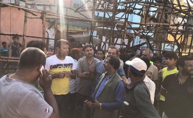 Ranchi : दुर्गा पूजा का पंडाल जलकर राख, भारी नुकसान के बावजूद कल खुलेंगे मां के पट