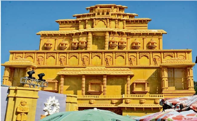 केदारनाथ मार्केट में दिखेगी बाहुबली-2 की झलक, साढ़े 16 लाख के पंडाल में मां की सवा लाख की मूर्ति