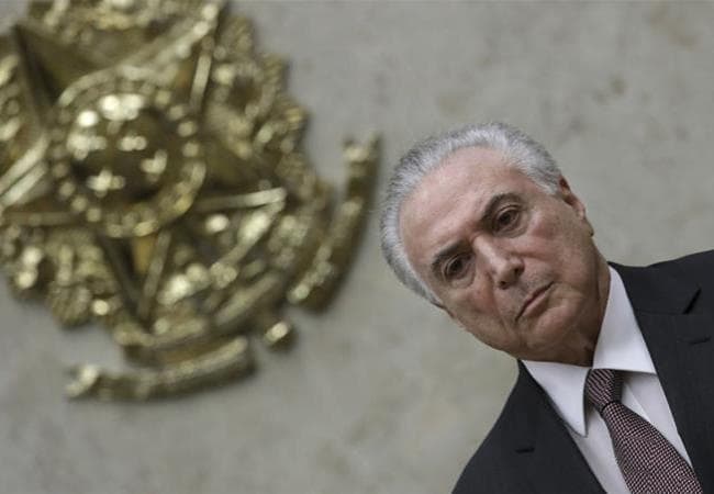 ब्राजील : राष्ट्रपति टेमर भ्रष्टाचार और धनशोधन के आरोपों में फंसे