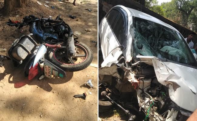 कोडरमा : रफ्तार ने ली 3 मासूमों की जान, कार और बाइक की टक्कर से भीषण हादसा