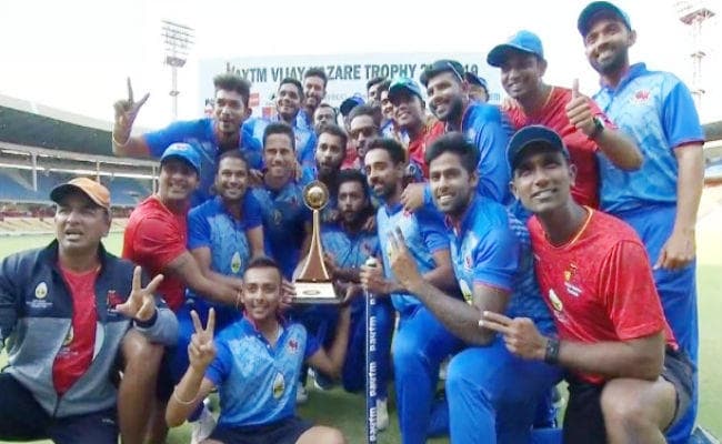 मुंबई ने तीसरी बार जीता विजय हजारे ट्रॉफी, फाइनल में दिल्‍ली को हराया