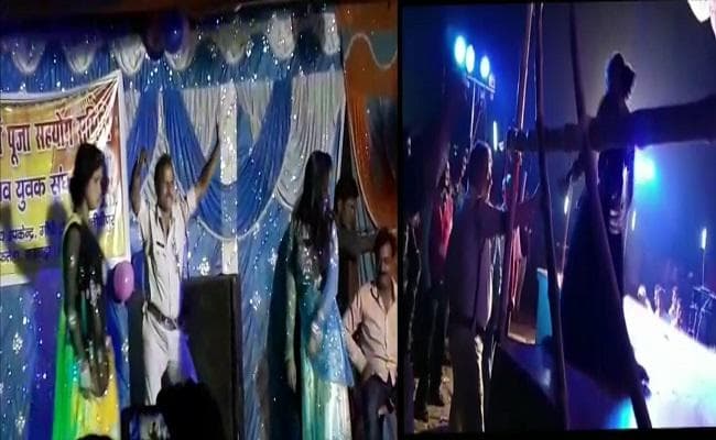 बार बालाओं संग डांस के आरोप में 2 पुलिसकर्मी निलंबित