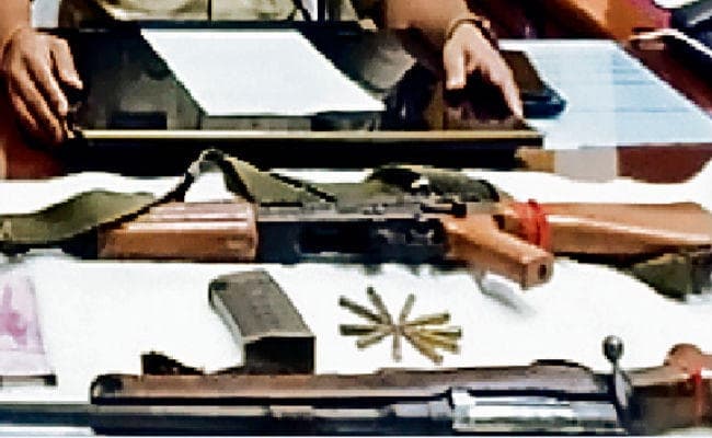 बेगूसराय में एके-47 के बाद मिली इंसास राइफल