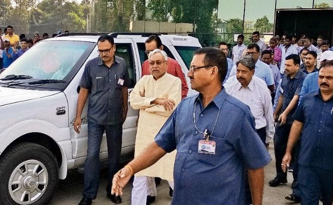 ...जब एम्स पहुंचे मुख्यमंत्री नीतीश कुमार करवाया सिटी स्कैन