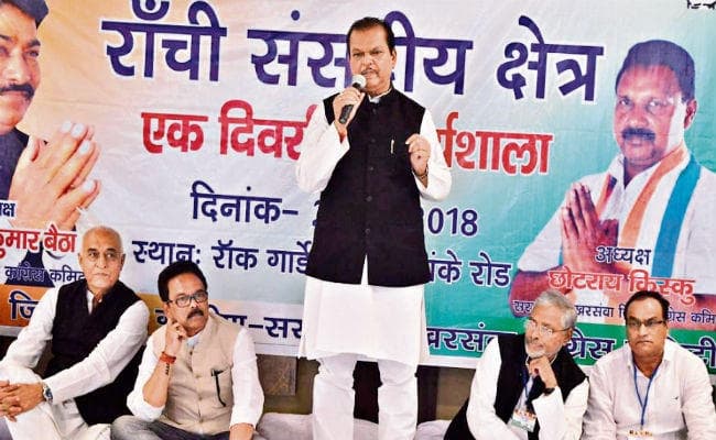 रांची : कांग्रेस का भाजपा से नहीं उसकी झूठ से है मुकाबला : सुबोधकांत सहाय