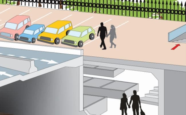 रांची : डिस्टिलरी पुल व पार्क के बीच बन रहा है अंडरग्राउंड वेजिटेबल मार्केट