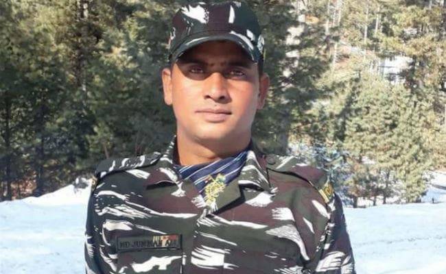 कश्मीर घाटी में दो आतंकी को मार शहीद हुए साहिबगंज के जुम्मन अली