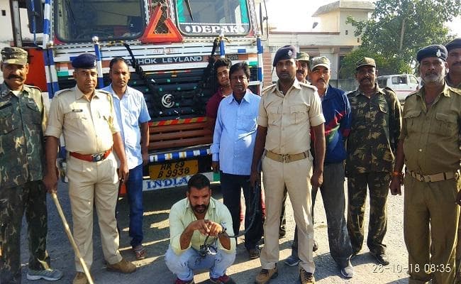 हरियाणा से विदेशी शराब की बड़ी खेप लेकर मुजफ्फरपुर जा रही ट्रक जब्त