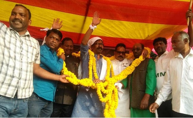 सिमडेगा में बोले पूर्व CM हेमंत सोरेन, भाजपा के लोग मानव तस्करी में लिप्त हैं