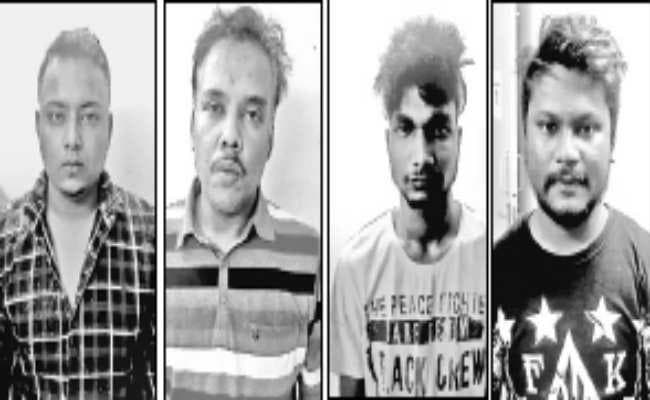 आइटीकर्मी से लूट मामले में चार गिरफ्तार, आंख में मिर्च पाउडर डालकर लूट को दिया गया था अंजाम