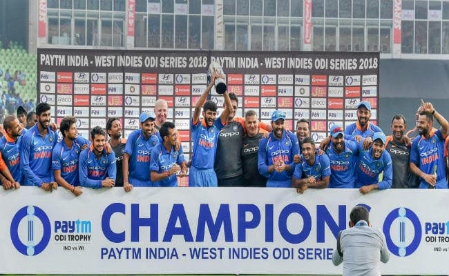 INDvsWI : भारत ने घरेलू सरजमीं पर लगातार 6ठी शृंखला जीती