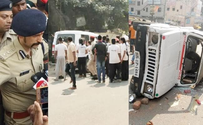 पटना में सिपाहियों ने गुस्से में मचायी तोड़फोड़ : स्थिति तनावपूर्ण मगर नियंत्रण में, मुख्यमंत्री के प्रधान सचिव ने मांगी पूरे मामले की रिपोर्ट