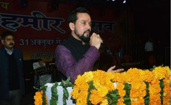 बोले अनुराग ठाकुर- मतदाताओं को जनेऊ दिखाकर ठगने की कोशिश कर रहे हैं राहुल