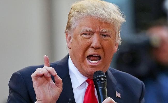 ट्रंप का यू-टर्न, कहा - अवैध शरणार्थियों पर गोली नहीं चलायेगी सेना, गिरफ्तार करेंगे