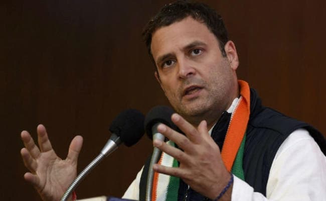 नोटबंदी के दो साल, बोले राहुल - PM मोदी के मित्रों का कालाधन सफेद करने की योजना