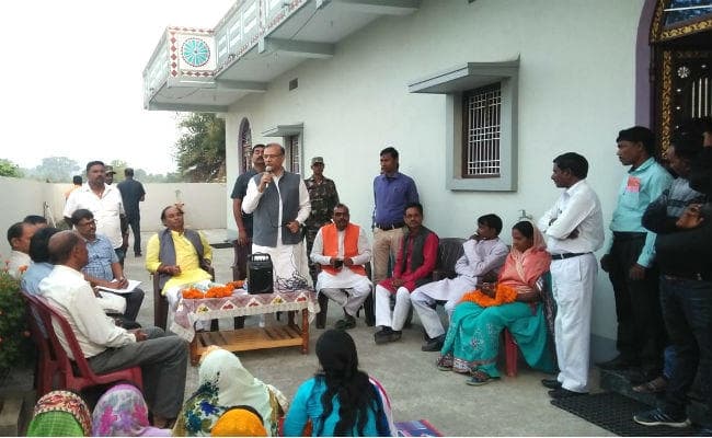 केंद्रीय मंत्री जयंत सिन्‍हा ने गांवों में लगायी चौपाल, ग्रामीणों से किया सीधा संवाद