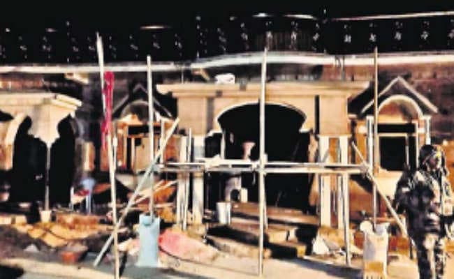 साइबर ठगी के पैसे से बन रहे भव्य मकान देखकर पुलिस भी हैरान