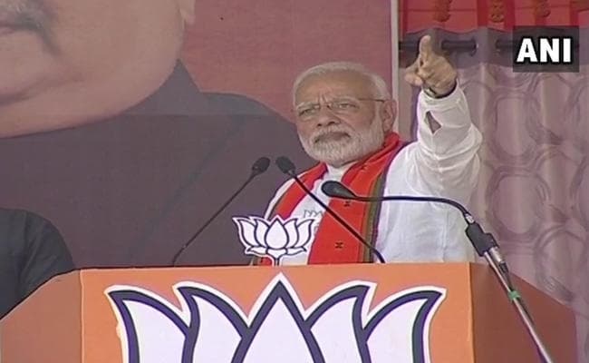 कांग्रेस की राजनीति एक परिवार से शुरू होकर उसी पर खत्म होती है : मोदी