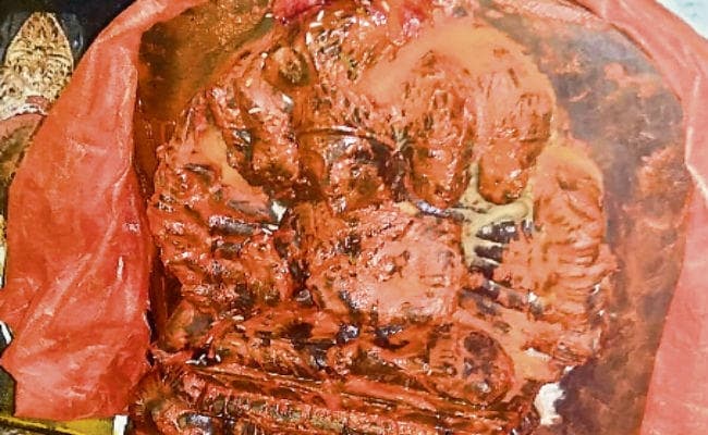 मुंगेर : खुदाई में मिली 70 किलो की मूर्ति