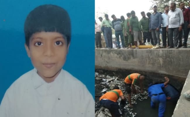 पटना : खुले नाले में गिरा 10 साल का मासूम, रेस्क्यू जारी