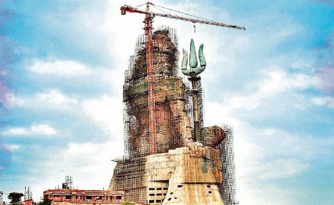 दुनिया की सबसे ऊंची शिव प्रतिमा राजस्थान में, 351 फीट यह मूर्ति मार्च तक होगी तैयार, दिखेगी 20 किमी दूर से