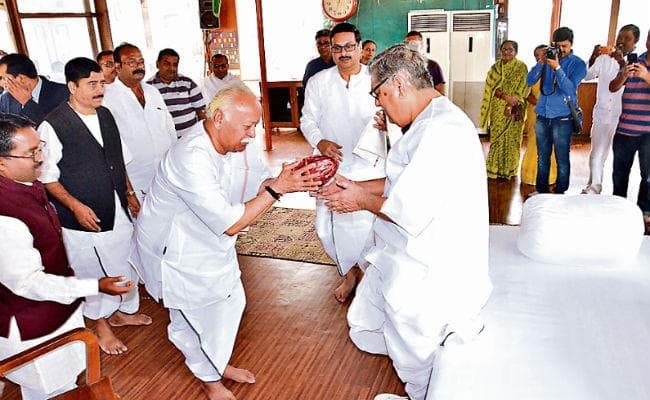 रांची : मोहन भागवत ने जल बचाने का दिया संदेश