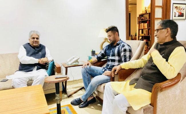 भूपेंद्र से मिले चिराग, सीट बंटवारे का किया आग्रह, उपेंद्र कुशवाहा के अल्टीमेटम की आलोचना की