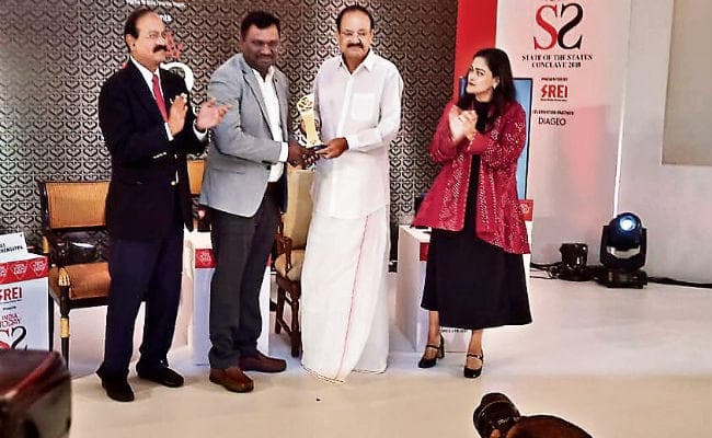 झारखंड को मिला मोस्ट इंप्रूव्ड राज्य का अवॉर्ड
