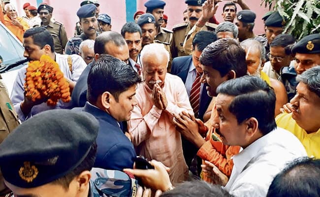 संतों के मार्गदर्शन में राममंदिर का निर्माण जल्द : मोहन भागवत