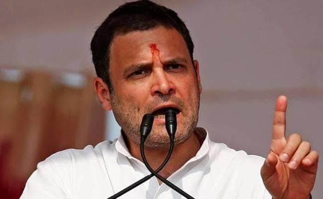 राहुल का मोदी पर बड़ा आरोप - देश में पैसे की कमी नहीं, ऊपर से नीचे तक हो रही धन की चोरी