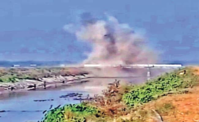 30 घंटे बाद निष्क्रिय किये गए मोर्टार शेल, धमाके से इलाके के लोगों में दहशत