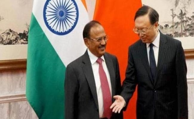 NSA अजीत डोभाल और वांग ने की भारत-चीन सीमा मसले पर बातचीत