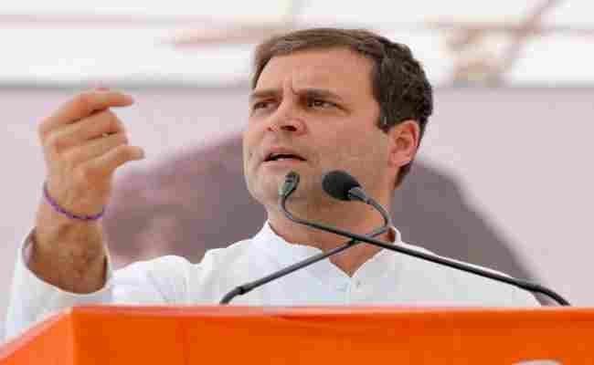 चुनावी सभा में बोले राहुल गांधी, कुछ महीनों में 56 इंच की छाती वाले चौकीदार की सरकार देश से जायेगी