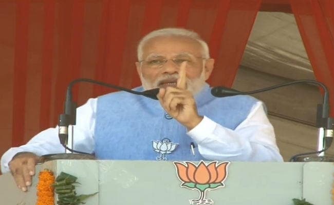 अलवर में बोले पीएम मोदी- राम मंदिर की राह में कांग्रेस सबसे बड़ा रोड़ा