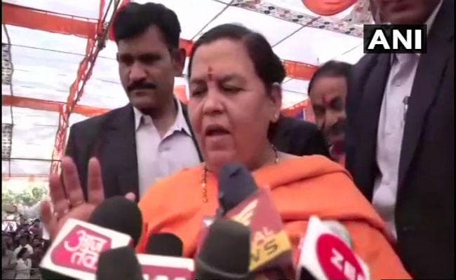 अयोध्या में मंदिर मसले पर बोलीं उमा भारती : भगवान राम पर भाजपा का एकाधिकार नहीं, सपा-बसपा, आजम खान और ओवैसी भी साथ आयें