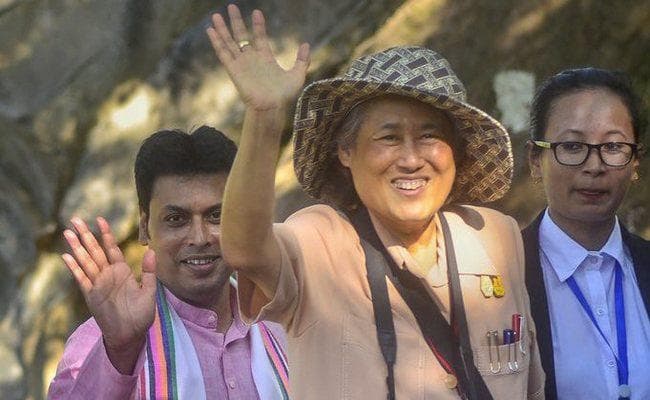 थाईलैंड की राजकुमारी भारत दाैरे पर, त्रिपुरा के तीर्थस्थलों का किया दौरा