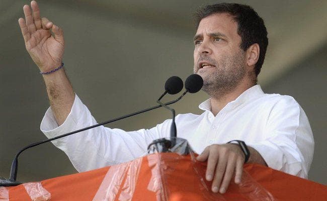राहुल का हमला – संघ और भाजपा की ‘बी टीम” है टीआरएस