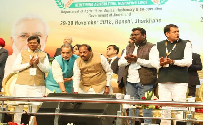 Global Agriculture & Food Summit शुरू : बोले रघुवर- किसानों के बगैर विकास संभव नहीं