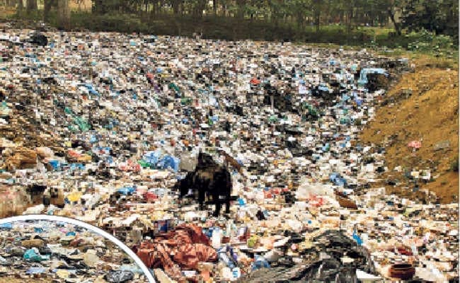 भागलपुर : अस्पताल कैंपस में डंप है खून लगी रूई, सुई, स्लाइन व अन्य कचरा, रिसाइकलिंग के लिए भेजना था मेडिकल कचरा, पर जला दिया