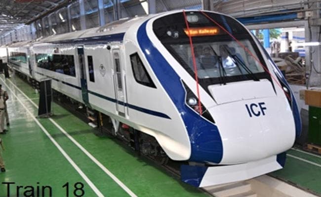 25 दिसंबर को नयी दिल्ली से वाराणसी के बीच 180KM की स्पीड से दौड़ेगी Train18!
