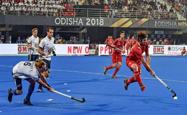#HockeyWorldCup2018 : स्पेन और फ्रांस के बीच मुकाबला 1-1 से ड्रॉ