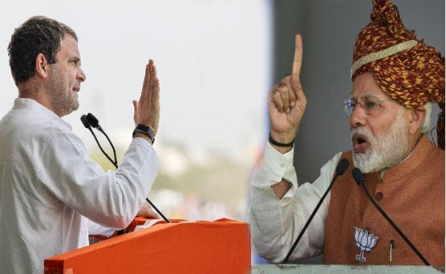 ''भारत माता की जय'' को लेकर मोदी और राहुल आमने-सामने, चले तीखे तीर