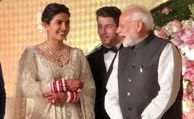 प्रियंका चोपड़ा ने रिसेप्शन में शामिल होने के लिये पीएम मोदी को इस अंदाज में दिया धन्यवाद