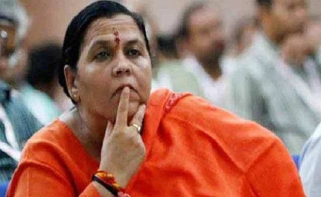 उमा भारती ने राहुल गांधी को कहा, ब्राह्मण के सम्मान के लिए राम मंदिर का समर्थन कीजिए