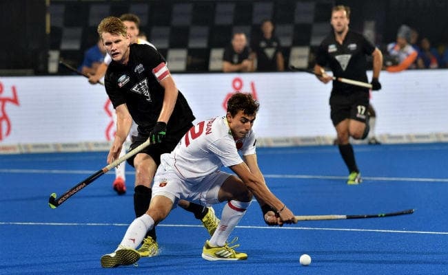 #HockeyWorldCup2018 : न्यूजीलैंड ने स्पेन से 2-2 से ड्रॉ खेला, क्रासओवर के लिये क्वालीफाई किया