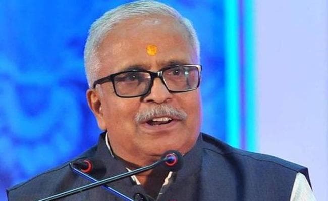 भैयाजी जोशी का भाजपा पर हमला, कहा - जो सत्ता में हैं, उन्हें राम मंदिर की मांग पूरी करनी चाहिए