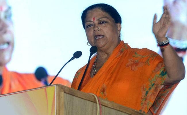 राजस्थान : वसुंधरा ने किया सरकार बनाने का दावा